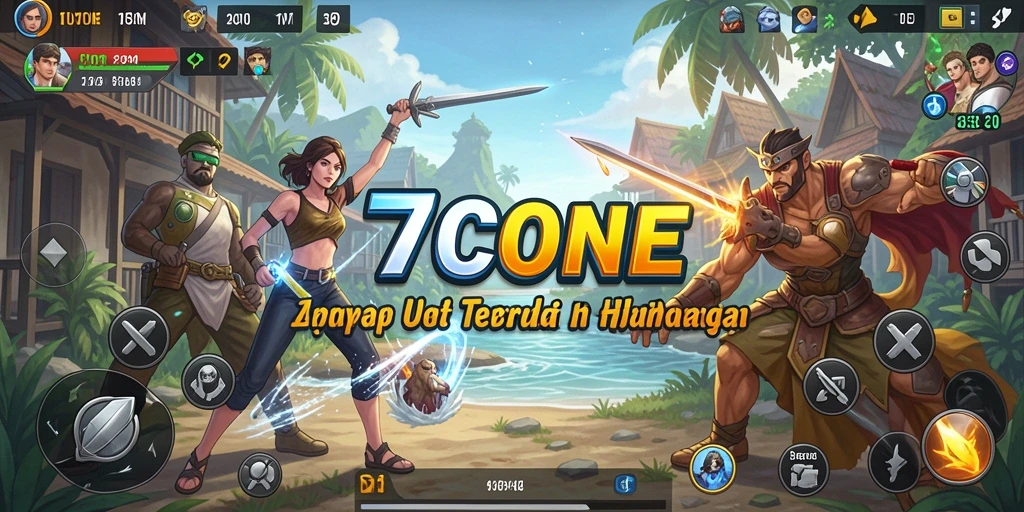 Tangkapan layar utama dari aplikasi Utility 7CONE yang intuitif.
