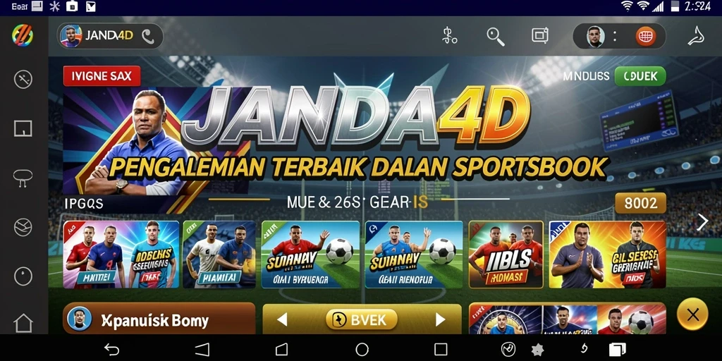 Screenshot utama JANDA4D menampilkan gameplay taruhan yang menarik.