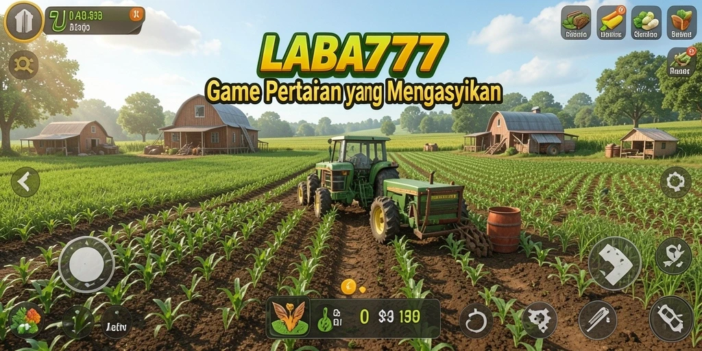 Tampilan gameplay LABA777 yang menarik dan interaktif di dunia pertanian.
