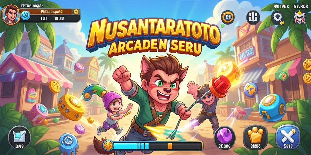 Screenshot gameplay NUSANTARATOTO yang memukau dan penuh aksi.