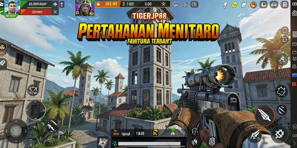 Screenshot TIGERJP88 menunjukkan grafis menawan dan strategi pertahanan menara yang epik.
