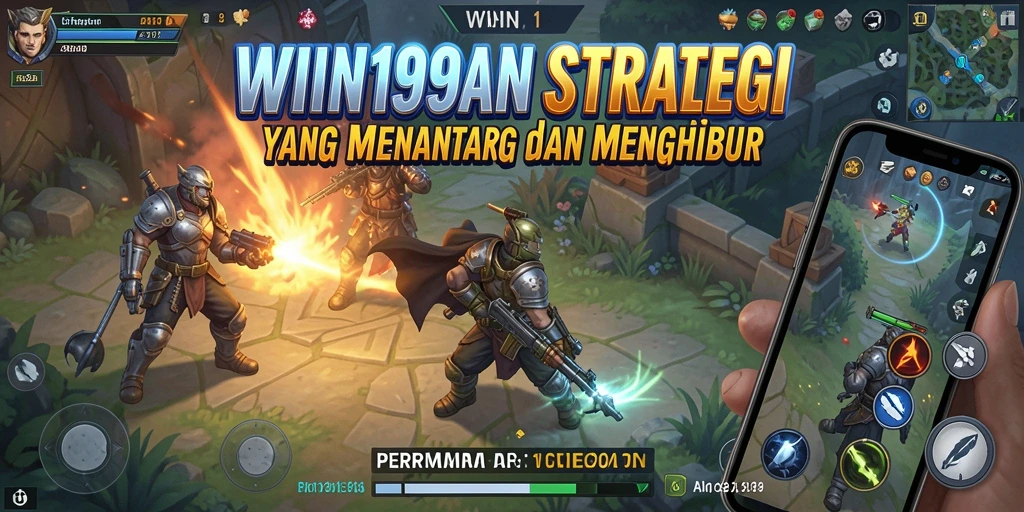 Tampilan gameplay WIN199 yang mendebarkan dan strategis.